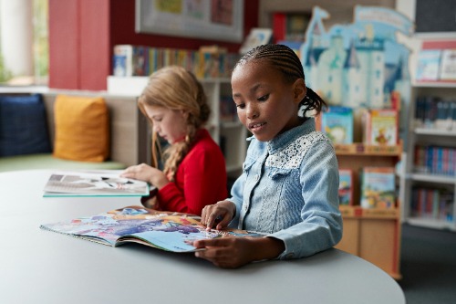 Kinderen in de Bibliotheek